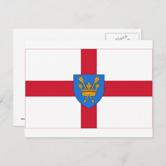 Suffolk St Edmund's proposal Flag Briefkaart (Voorkant / Achterkant)