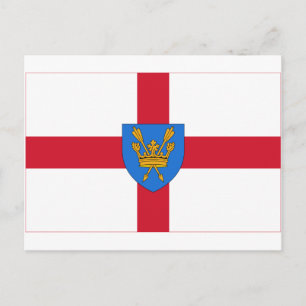 Suffolk St Edmund's proposal Flag Briefkaart