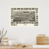 Suffolk, VA Panoramic Map - 1907 Poster (Keuken)