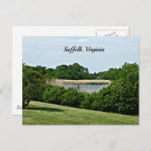 Suffolk, Virginia Briefkaart (Voorkant / Achterkant)
