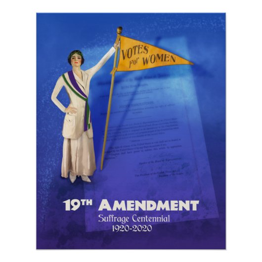 Suffrage Centennial Poster (Voorkant)