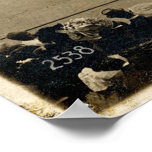 Suffrage-parade voor vrouwen en gelijke rechten poster (Hoek)