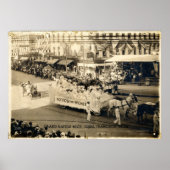 Suffrage-parade voor vrouwen en gelijke rechten poster (Voorkant)