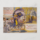 Suffrage Procession 1913 Briefkaart (Voorkant)