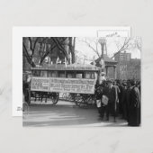 Suffrage Rally, 1919 Briefkaart (Voorkant / Achterkant)