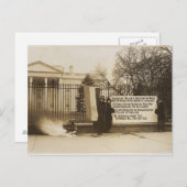 Suffragette Bonfire voor vrouwen in Washington D.C Briefkaart (Voorkant / Achterkant)