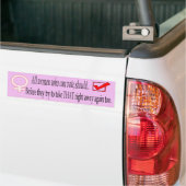 suffragette bumpersticker (Op Truck)