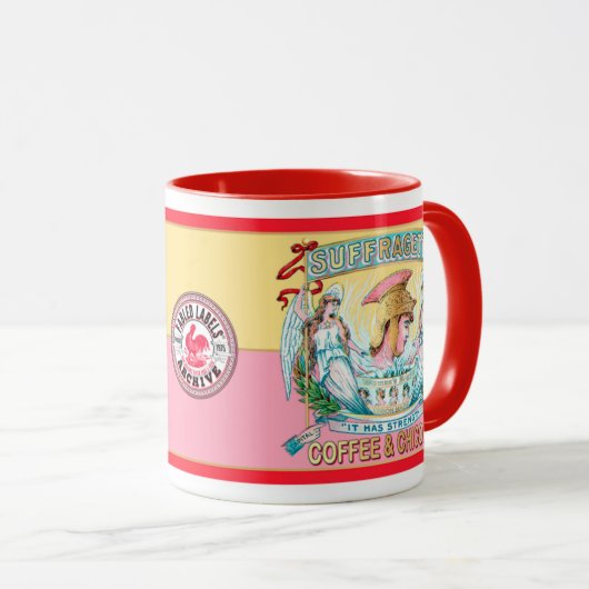 Suffragette Coffee & Chicory Mok (Voorkant rechts)