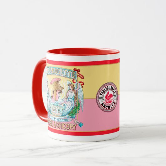 Suffragette Coffee & Chicory Mok (Voorkant links)