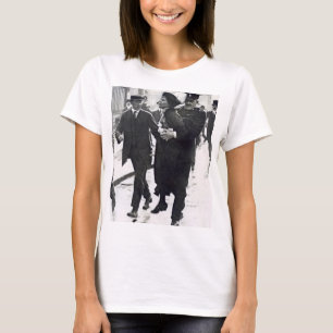 Suffragette Emmeline Pankhurst gearresteerd in 191 T-shirt