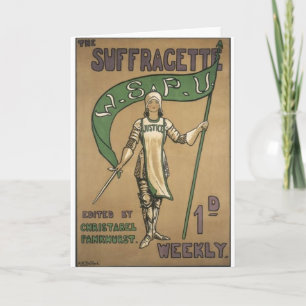 Suffragette Magazine Kaart