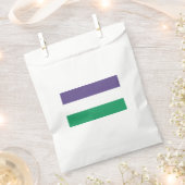 Suffragette vlag bedankzakje (Geknipt)