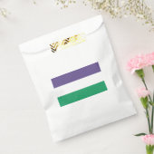 Suffragette vlag bedankzakje (Gezegeld)