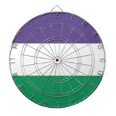 Suffragette vlag dartbord (Voorkant)