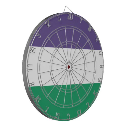 Suffragette vlag dartbord (Voorkant Links)