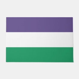 Suffragette vlag deurmat