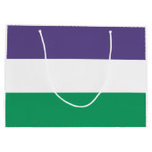 Suffragette vlag groot cadeauzakje (Achterkant)