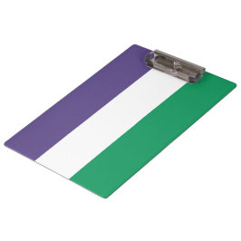 Suffragette vlag klembord