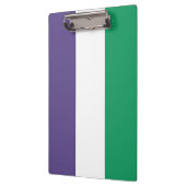 Suffragette vlag klembord (Links)