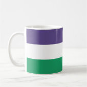 Suffragette vlag koffiemok (Links)
