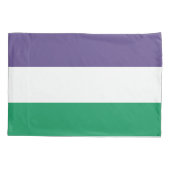 Suffragette vlag kussensloop (Achterkant)