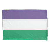 Suffragette vlag kussensloop (Voorkant)