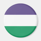 Suffragette vlag magneet (Voorkant)