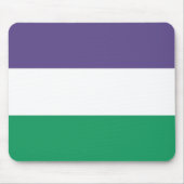 Suffragette vlag muismat (Voorkant)