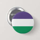 Suffragette vlag Overlijden vrouwen Ronde Button 5,7 Cm (Voorkant /achterkant)