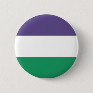 Suffragette vlag Overlijden vrouwen Ronde Button 5,7 Cm