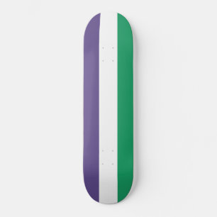 Suffragette vlag persoonlijk skateboard