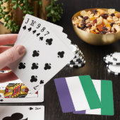 Suffragette vlag pokerkaarten (Insitu)