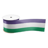 Suffragette vlag satijnen lint (Spoel)
