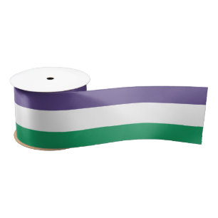 Suffragette vlag satijnen lint