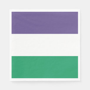 Suffragette vlag servet