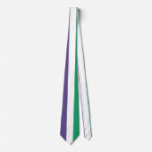 Suffragette vlag stropdas (Voorkant)