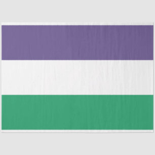 Suffragette vlag tissuepapier