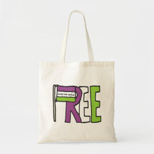 Suffragette vlag tote bag
