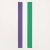 Suffragette vlag yogamat (Voorkant)