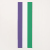 Suffragette vlag yogamat (Achterkant)