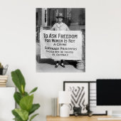 Suffragette voor Alice Paul, 1917 Poster (Thuiskantoor)