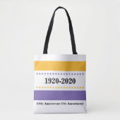 Suffragette vrouwen, recht op 100e Jubileum Tote Bag (Voorkant)