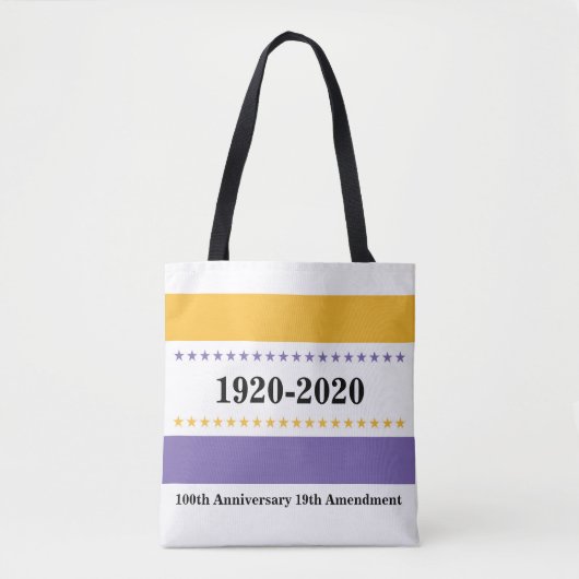 Suffragette vrouwen, recht op 100e Jubileum Tote Bag (Voorkant)
