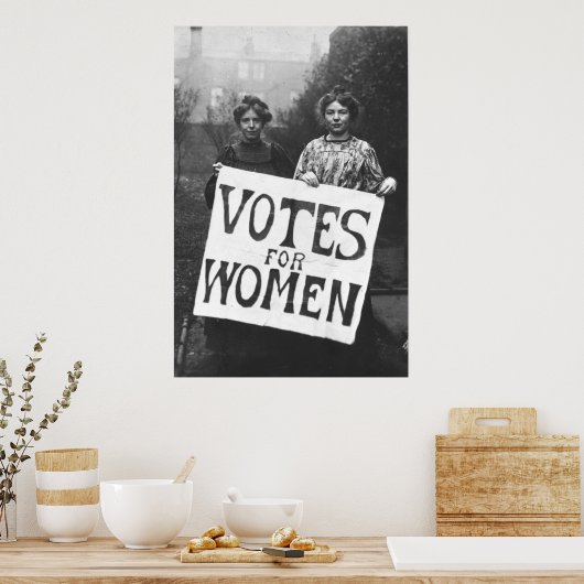 Suffragettes - Annie Kenny, Christabel Pank Poster (Keuken)