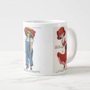 Suffragettes  Briefkaarten Art Stemmingen voor vro Grote Koffiekop