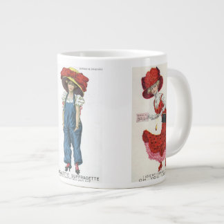 Suffragettes  Briefkaarten Art Stemmingen voor vro Grote Koffiekop