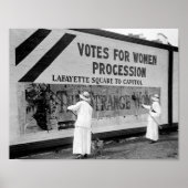 Suffragettes Hanging Parade Posters - 1914 (Voorkant)