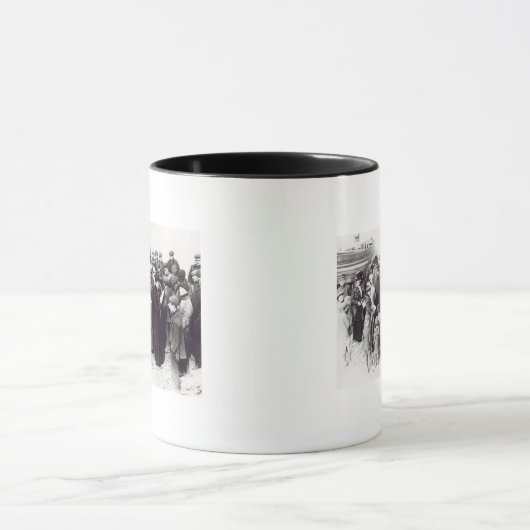 Suffragettes in Hastings, 1908 Mok (Midden)