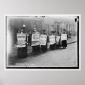 Suffragettes marcheren vanuit Londen Poster (Voorkant)