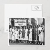 Suffragettes St. Patrick's Day, 1921 Briefkaart (Voorkant / Achterkant)